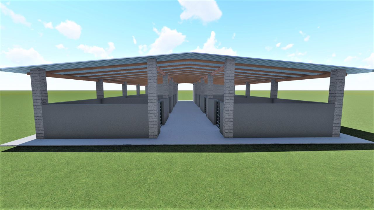 Pig Sty Pen Design Plan | Farmnport Documents